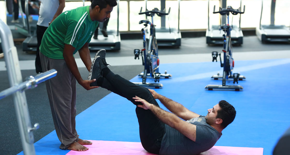 exercise in gym velocity fitness