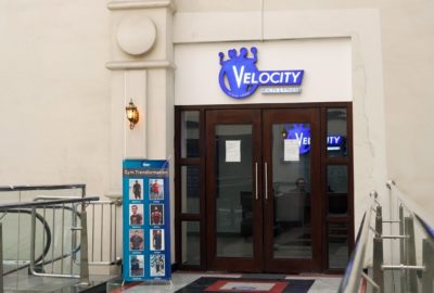 Velocity Fitness Entrance